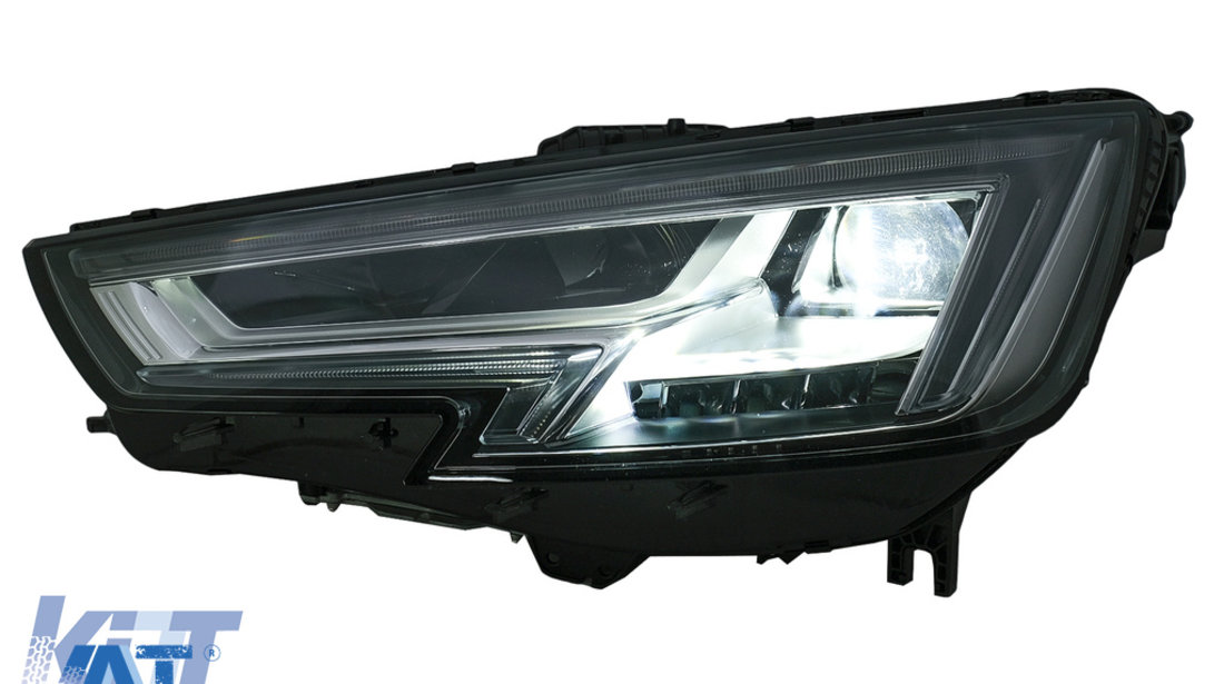 Faruri LED compatibil cu Audi A4 B9 8W (2016-2018) conversie de la Xenon la LED