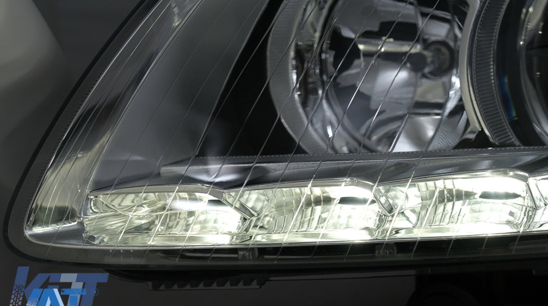 Faruri LED compatibil cu Audi A6 4F C6 (2008-2011) Conversie pentru Xenon la Facelift Design