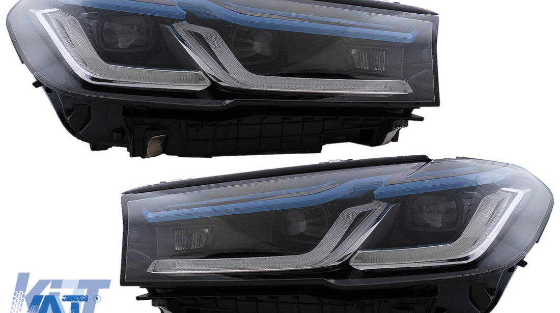 Faruri LED compatibil cu BMW Seria 5 G30 G31 Sedan Touring (2017-2019) LCI Design