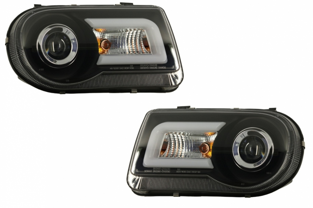 Faruri LED compatibil cu CHRYSLER 300C (2005-2010) Xenon Look HLCH300C