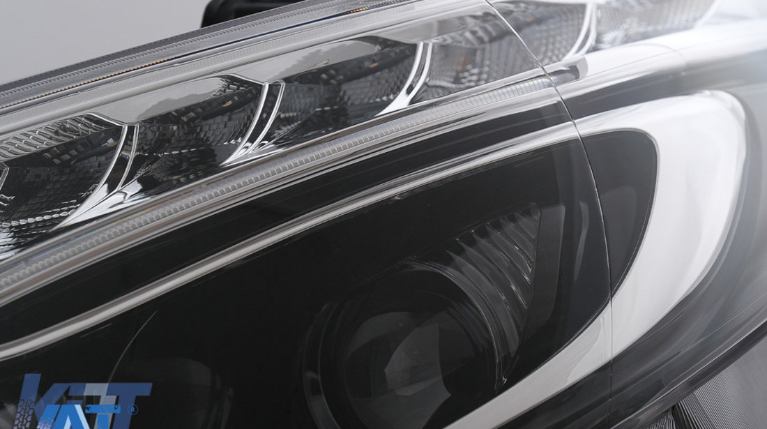 Faruri LED compatibil cu Mercedes V-Class W447 Vito (2014-2017) Negru