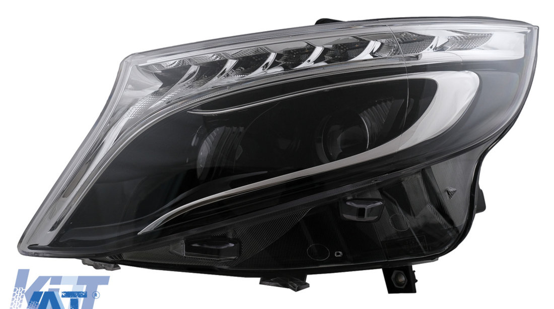 Faruri LED compatibil cu Mercedes V-Class W447 Vito (2014-2017) Negru