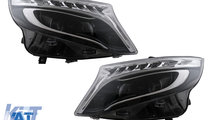 Faruri LED compatibil cu Mercedes V-Class W447 Vit...