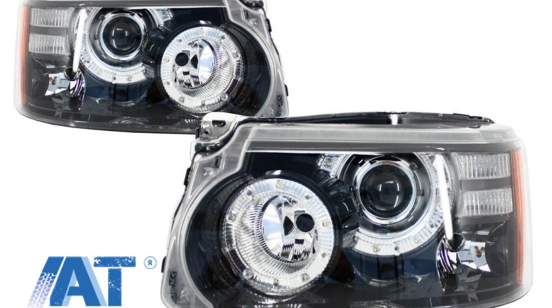Faruri LED compatibil cu Range Rover Sport L320 (2009-2013) Facelift Design