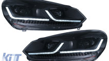 Faruri LED compatibil cu VW Golf 6 VI (2008-2013) ...