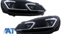 Faruri LED compatibil cu VW Golf 6 VI (2008-2013) ...