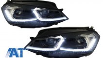 Faruri LED compatibil cu VW Golf 7 VII (2012-2017)...