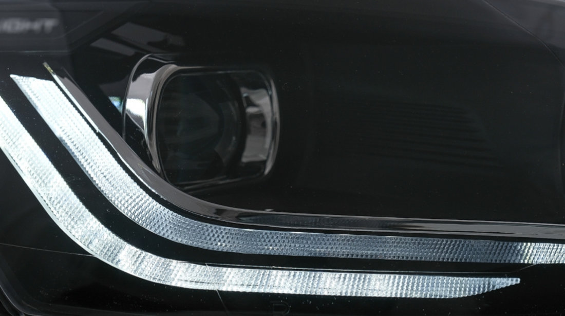 Faruri LED compatibil cu VW Polo 6R 6C (2010-2017) Semnalizare Dinamica HLVWPOMK6S