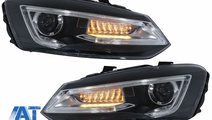 Faruri LED compatibil cu VW Polo MK5 6R 6C 61 (201...