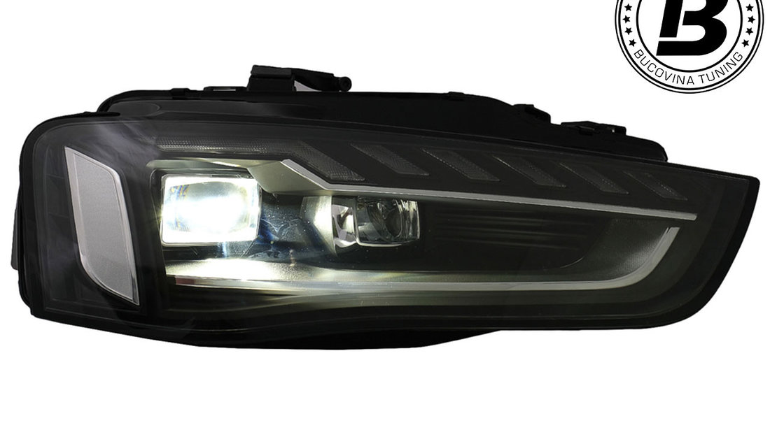 Faruri LED compatibile cu Audi A4 B8.5 Facelift (12-15)