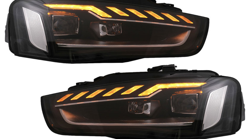 Faruri LED compatibile cu Audi A4 B8.5 Facelift (12-15)