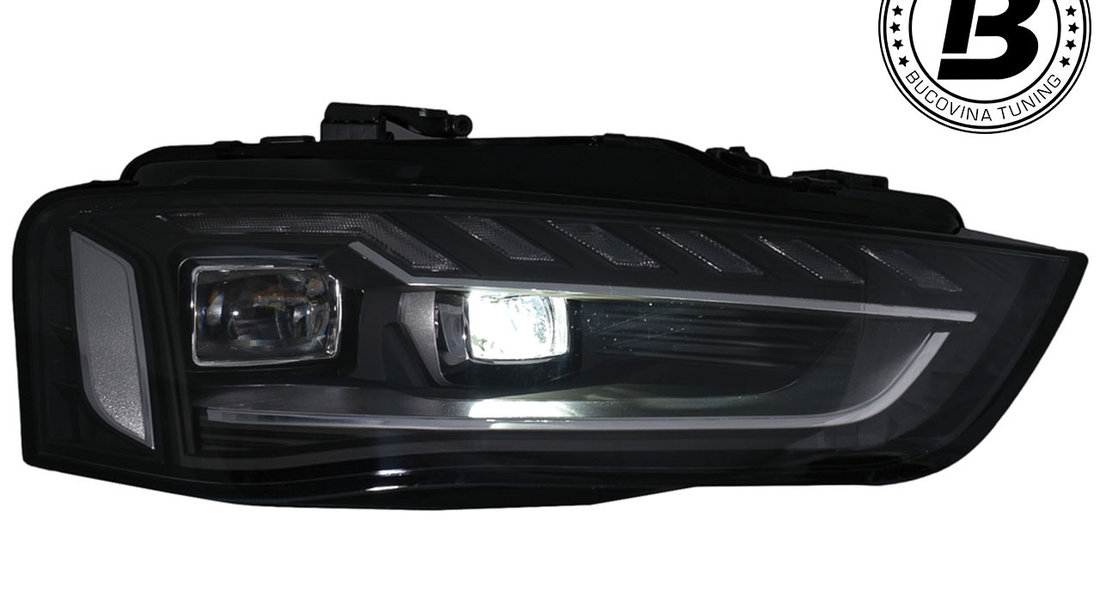 Faruri LED compatibile cu Audi A4 B8.5 Facelift (12-15)