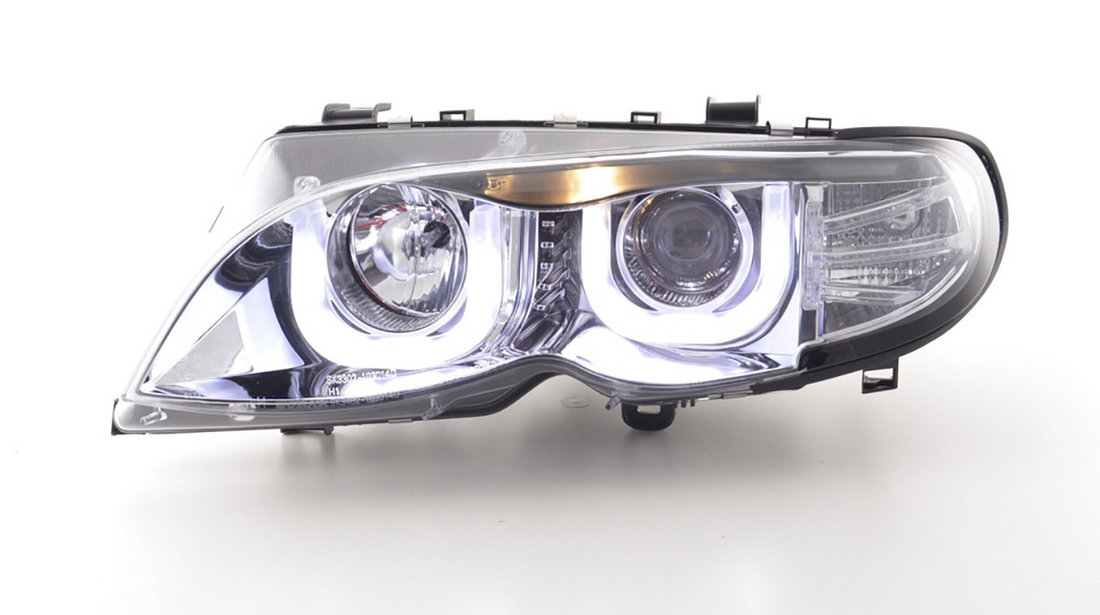 Faruri LED compatibile cu BMW E46 Seria 3 Dragon Light Type U