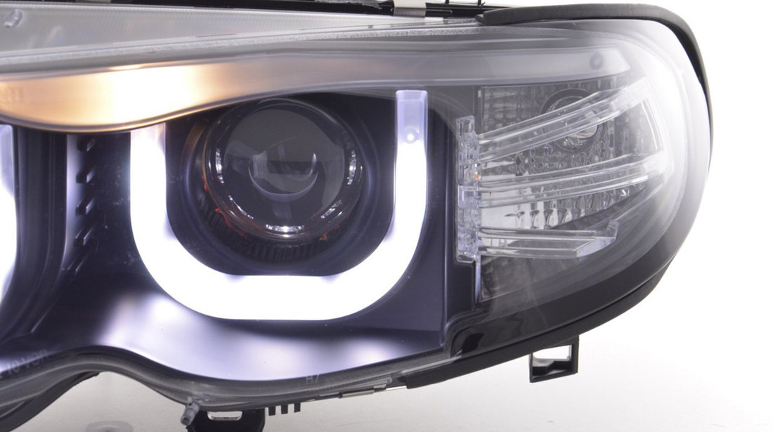 Faruri LED compatibile cu BMW E46 Seria 3 Dragon Light Type U