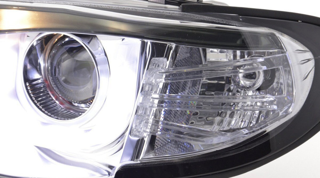 Faruri LED compatibile cu BMW E46 Seria 3 Dragon Light Type U