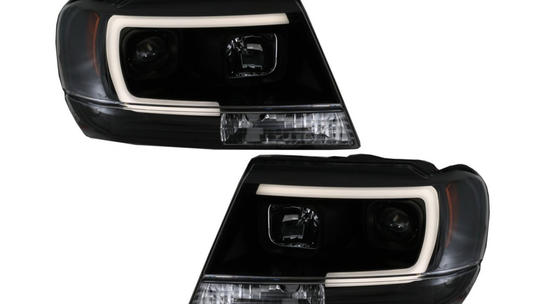 Faruri LED compatibile cu Jeep Grand Cherokee (99-04)