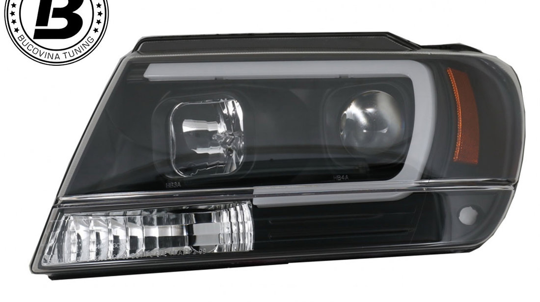 Faruri LED compatibile cu Jeep Grand Cherokee (99-04)