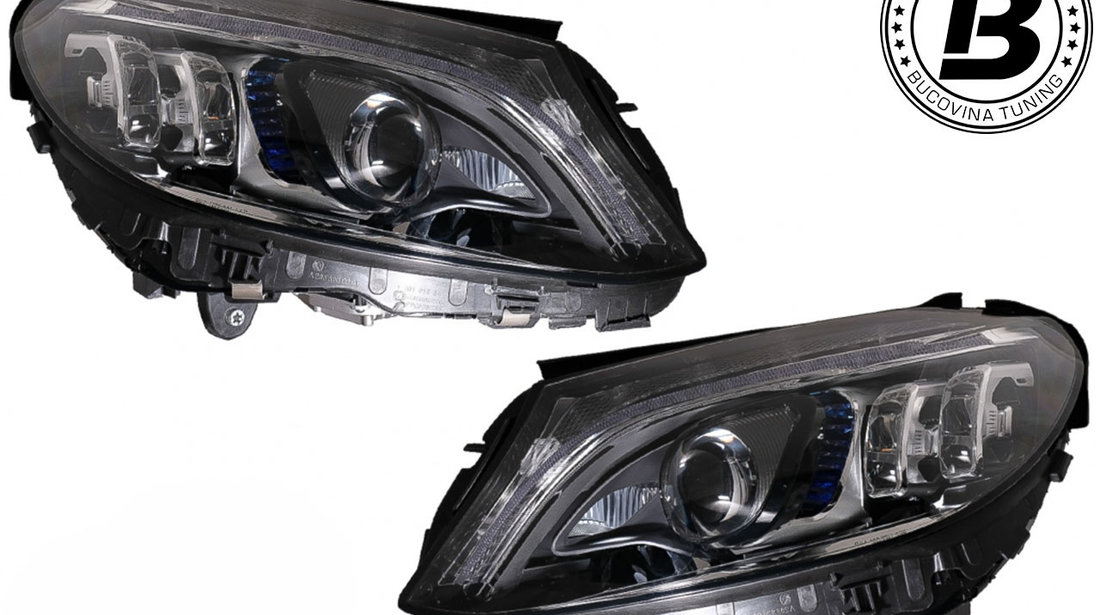 Faruri LED compatibile cu Mercedes C-Class W205 (14-18)