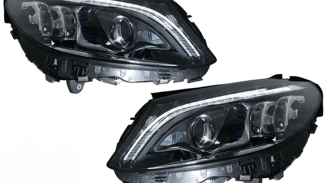 Faruri LED compatibile cu Mercedes C-Class W205 (14-18)