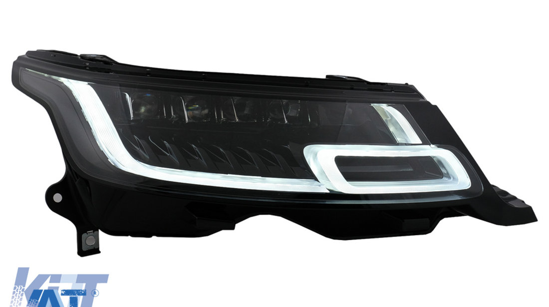 Faruri LED compatibile cu Rover Range Sport L494 (2013-2017) cu Semnal Dinamic Conversie la 2018-up Matrix Look