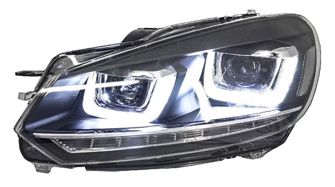 Faruri LED compatibile cu VW Golf 6 (08-12)