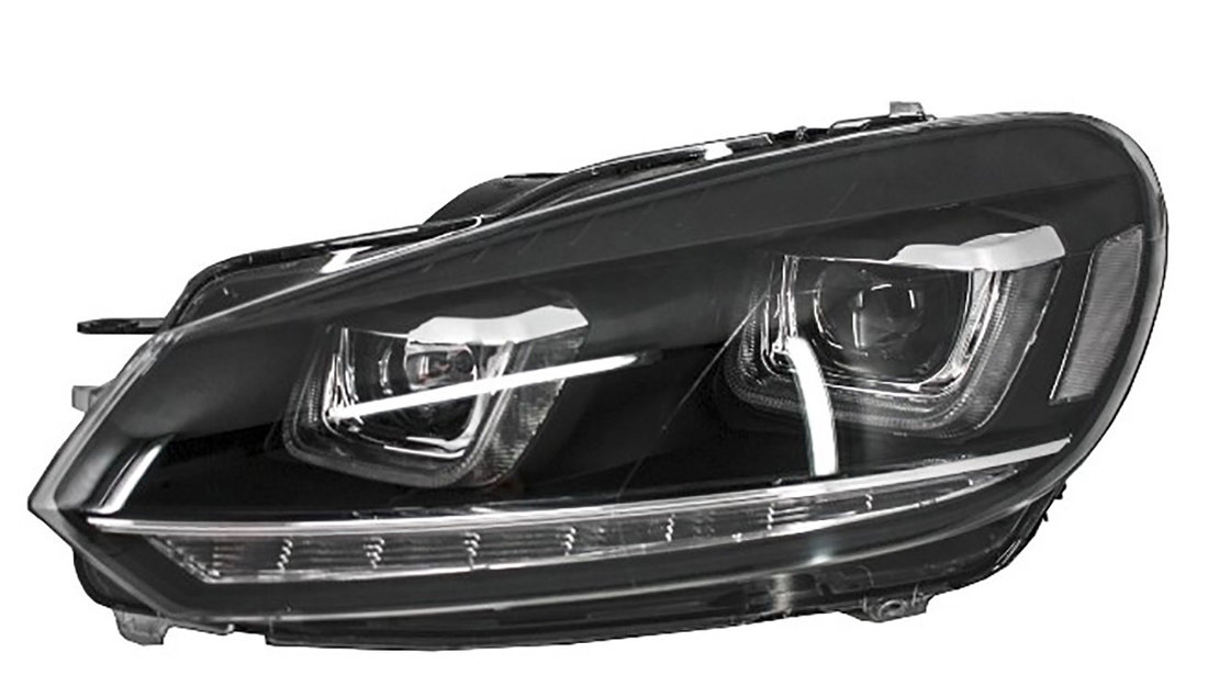 Faruri LED compatibile cu VW Golf 6 (08-12)