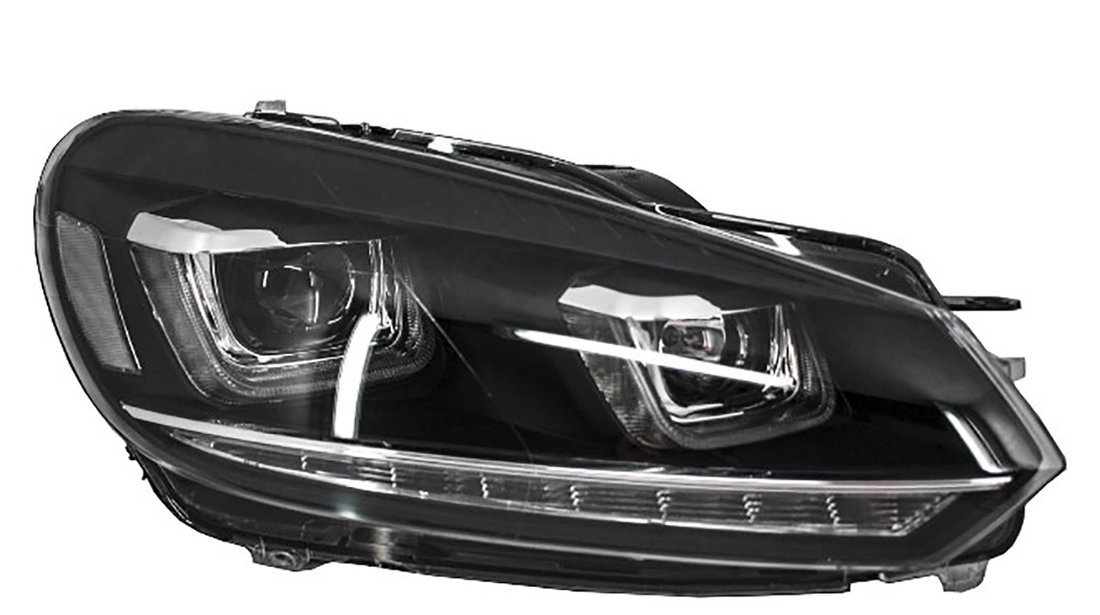 Faruri LED compatibile cu VW Golf 6 (08-12)