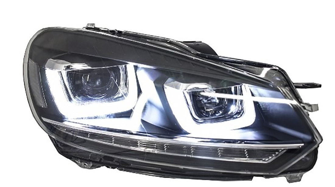 Faruri LED compatibile cu VW Golf 6 (08-12)