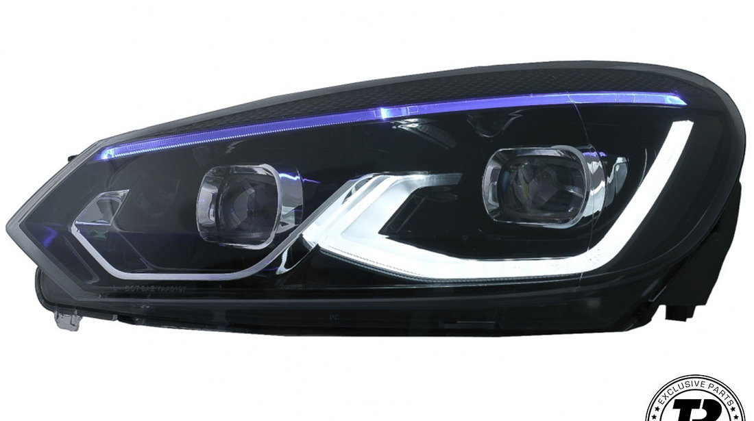 Faruri LED compatibile cu VW Golf 6 VI (2008-2013)