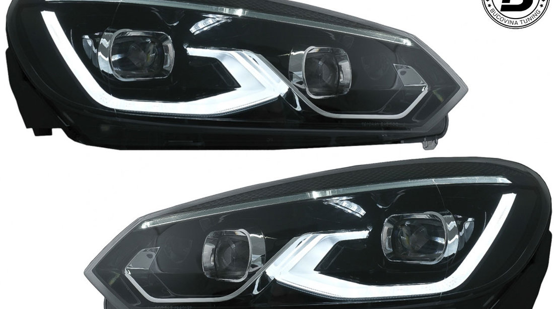 Faruri LED compatibile cu VW Golf 6 VI (2008-2013)