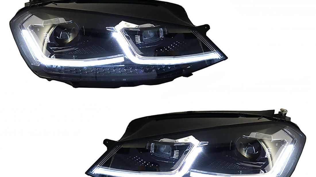 Faruri LED compatibile cu VW Golf 7 (12-17)