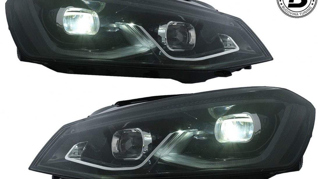 Faruri LED compatibile cu VW Golf 7 VII (2012-2017)