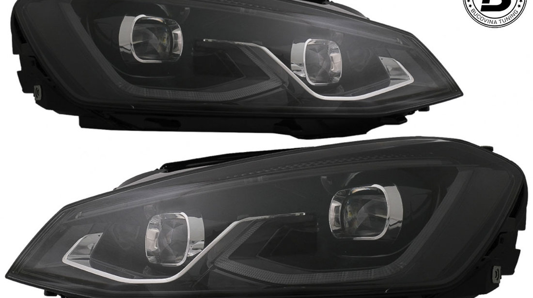 Faruri LED compatibile cu VW Golf 7 VII (2012-2017)