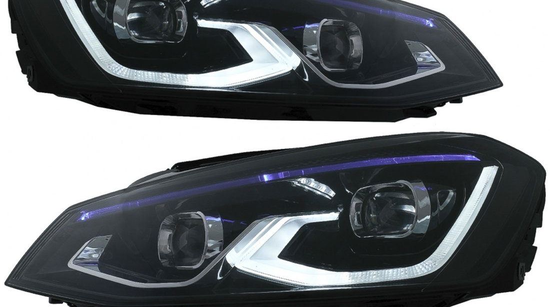 Faruri LED compatibile cu VW Golf 7 VII (2012-2017)