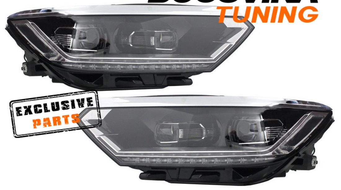 Faruri LED compatibile cu VW Passat B8 (2014-2019)