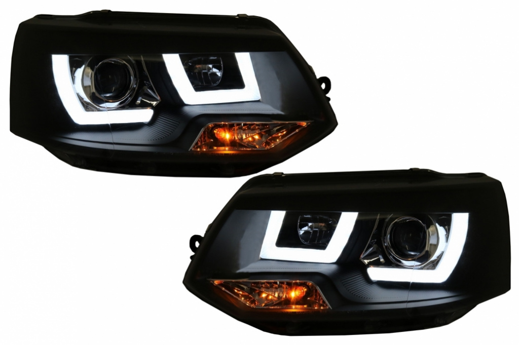 Faruri LED Dayline compatibil cu VW Transporter T5 (2010-2015) Xenon Look HLVWT5U