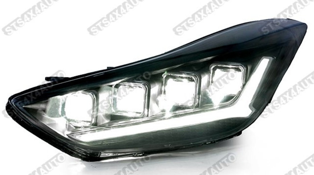 FARURI LED DAYLINE CU DYNAMIC SEMNALIZARE HYUNDAI ELANTRA 2011-2015 BK [4-LENS]