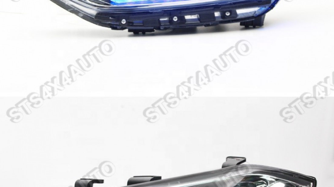 FARURI LED DAYLINE CU DYNAMIC SEMNALIZARE HYUNDAI ELANTRA 2016-2019 BK [4-LENS]