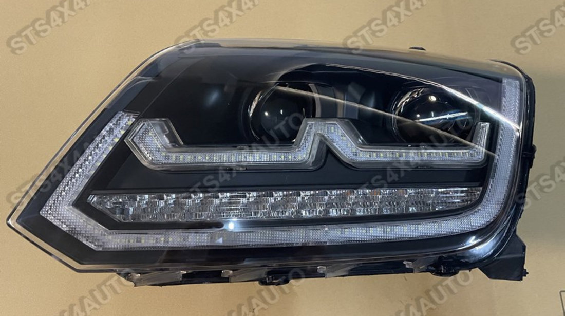 FARURI LED DAYLINE CU DYNAMIC SEMNALIZARE VW AMAROK 2010-2020 BK [V1]