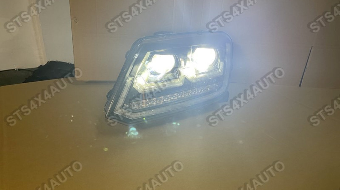 FARURI LED DAYLINE CU DYNAMIC SEMNALIZARE VW AMAROK 2010-2020 BK [V1]