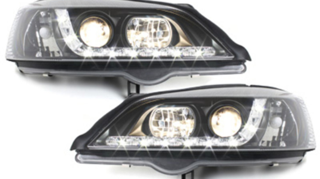 Faruri LED DAYLINE Opel Astra G 98-04 negru