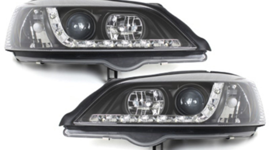 Faruri LED DAYLINE Opel Astra G 98-04 negru