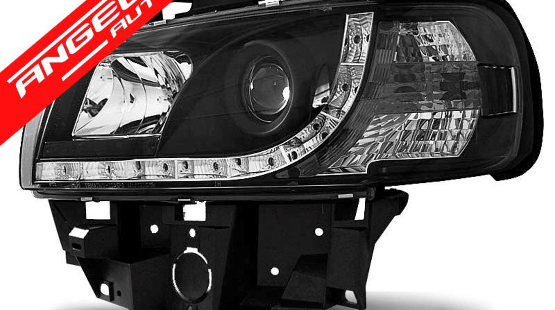 Faruri LED Dayline VW T4 BUS 1996-2003 BUS Black