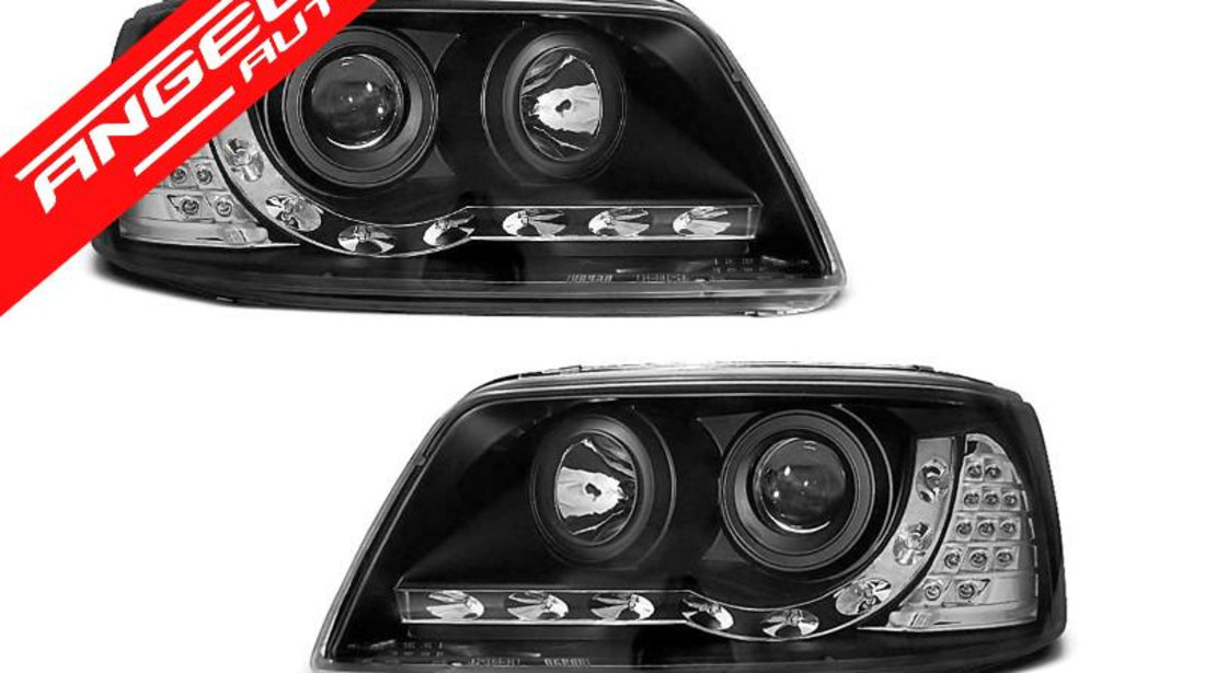 Faruri LED Dayline VW T5 2003-2009 Semnal LED Black Model