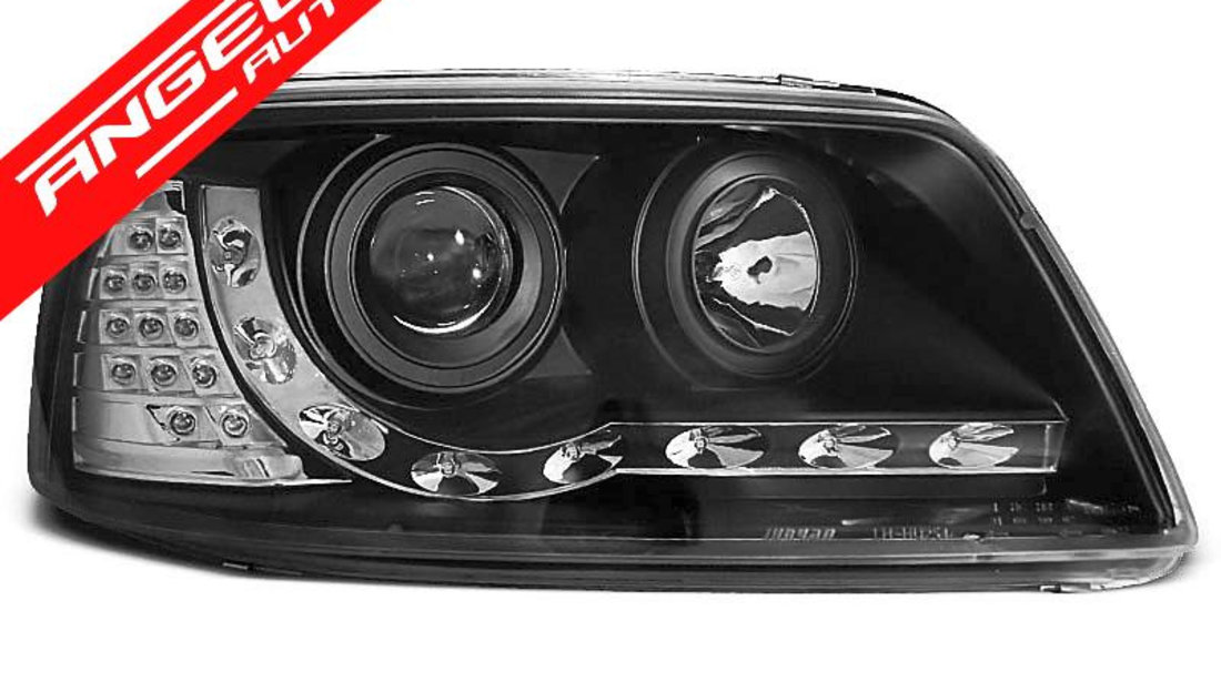 Faruri LED Dayline VW T5 2003-2009 Semnal LED Black Model