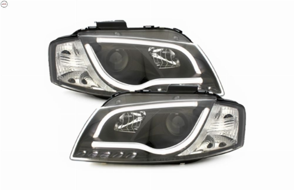 Faruri LED DRL Audi A3 8P (05.2003-03.2008) Negru- livrare gratuita