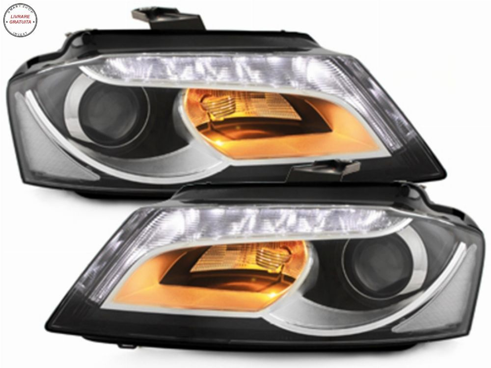 Faruri LED DRL Audi A3 8P 8P1 8PA (2009-2013) Facelift Look- livrare gratuita