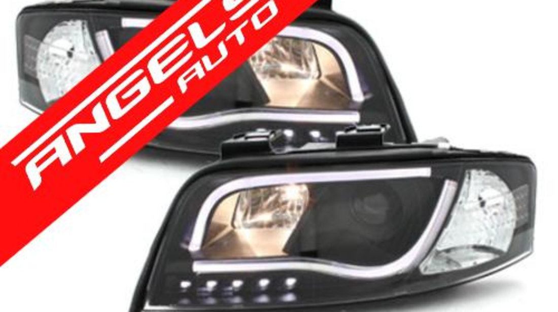 Faruri LED DRL AUDI A6 4B (1997-2001) Negru