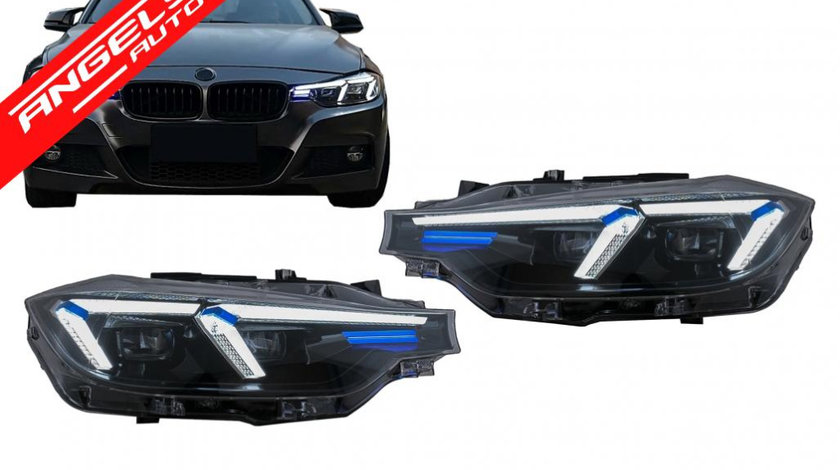 Faruri LED DRL BMW Seria 3 F30 F31 Sedan Touring (10.11-05.15) Design