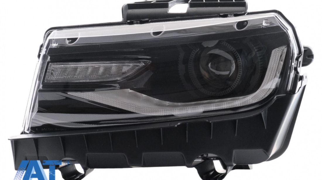 Faruri LED DRL compatibil cu Chevrolet Camaro (2014-2015) cu Semnal Dinamic Conversie la 2016+